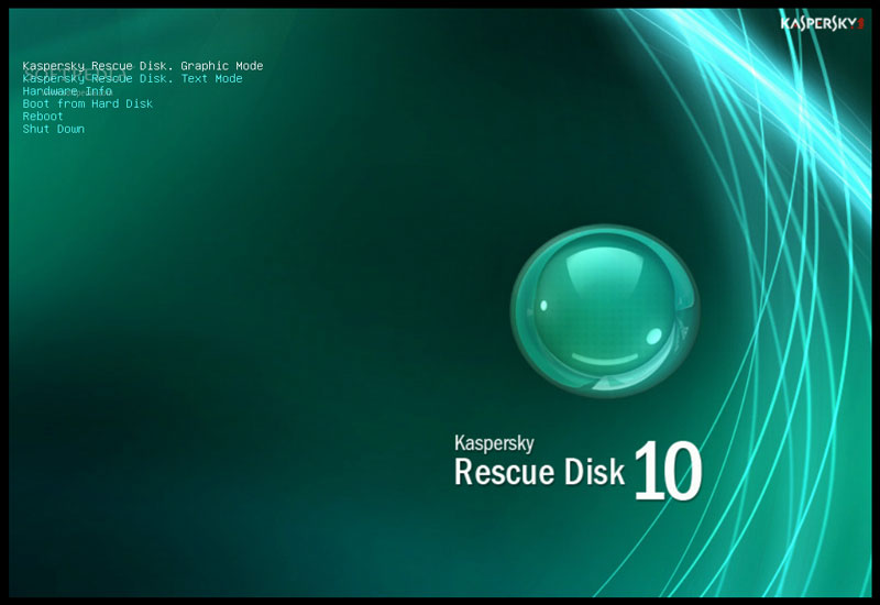 Kaspersky Rescue Disc 10 - دیسک نجات آنتی ویروس کسپرسکی 10 - نرم افزار کسپرسکی رسکیو دیسک - نماینده رسمی لپ تاپ دل - نمایندگی لپ تاپ دل