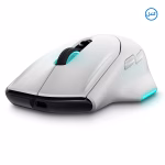 ماوس سیمی/بی سیم مخصوص بازی الین ویر مدل AW620M WHITE - Image 2