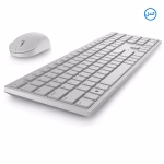 ماوس و کیبورد بی سیم سفید دل مدل KM5221W - Image 5
