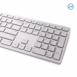 ماوس و کیبورد بی سیم سفید دل مدل KM5221W - Image 6