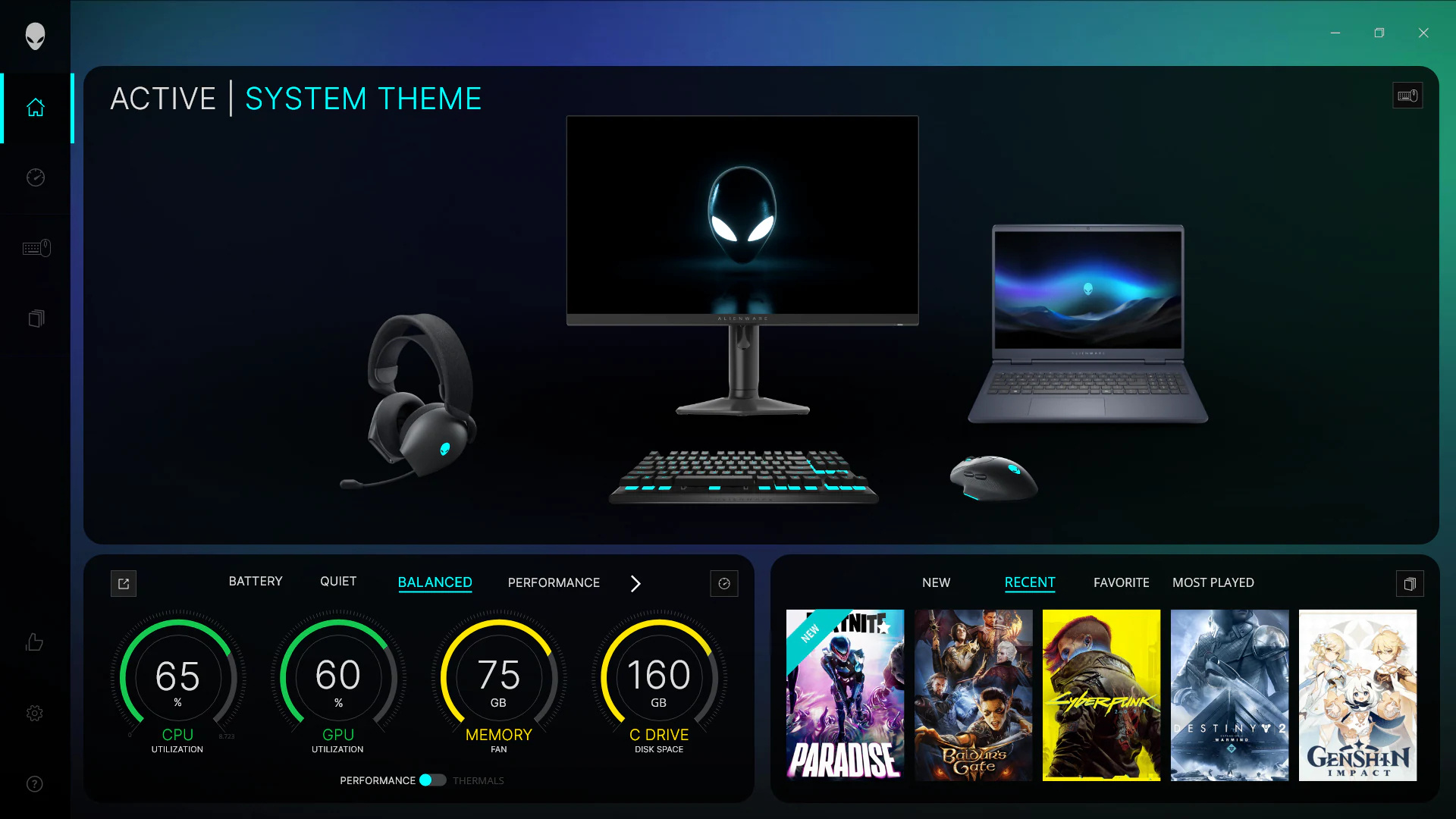 Alienware Command Center